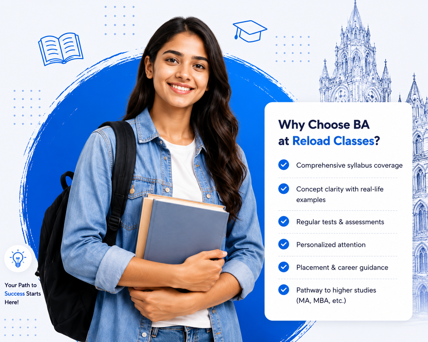 BA student and program benefits
